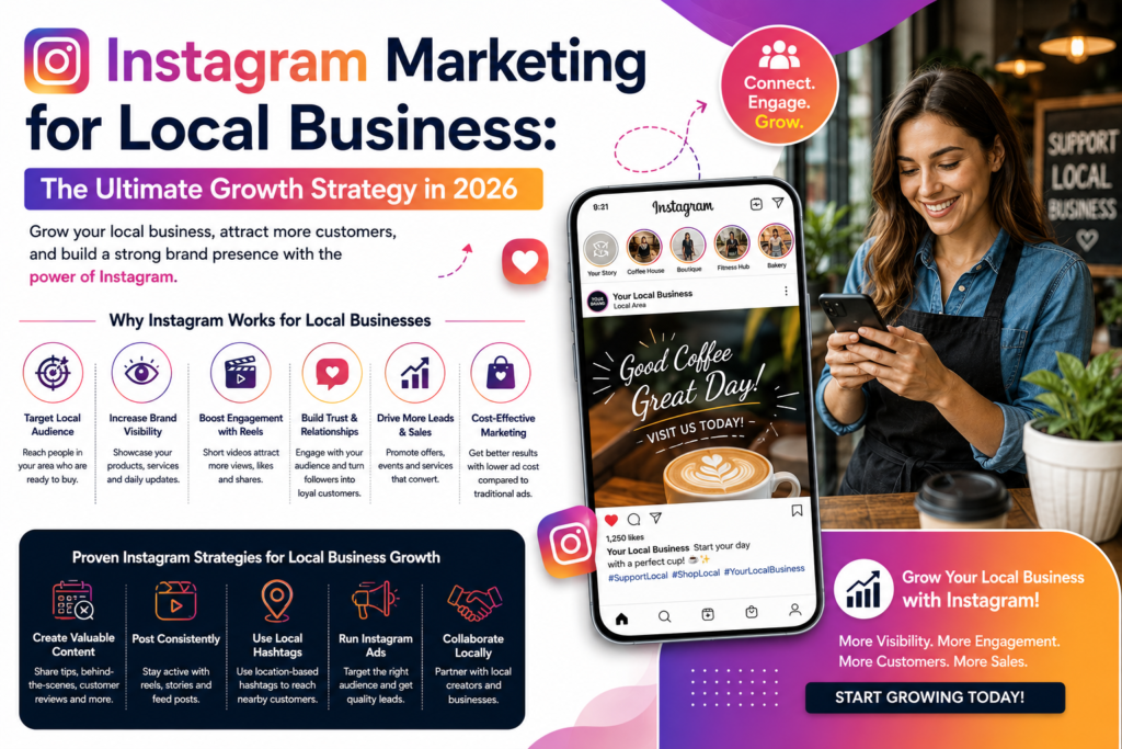 Instagram Marketing for Local Business: Complete Growth Guide 2026